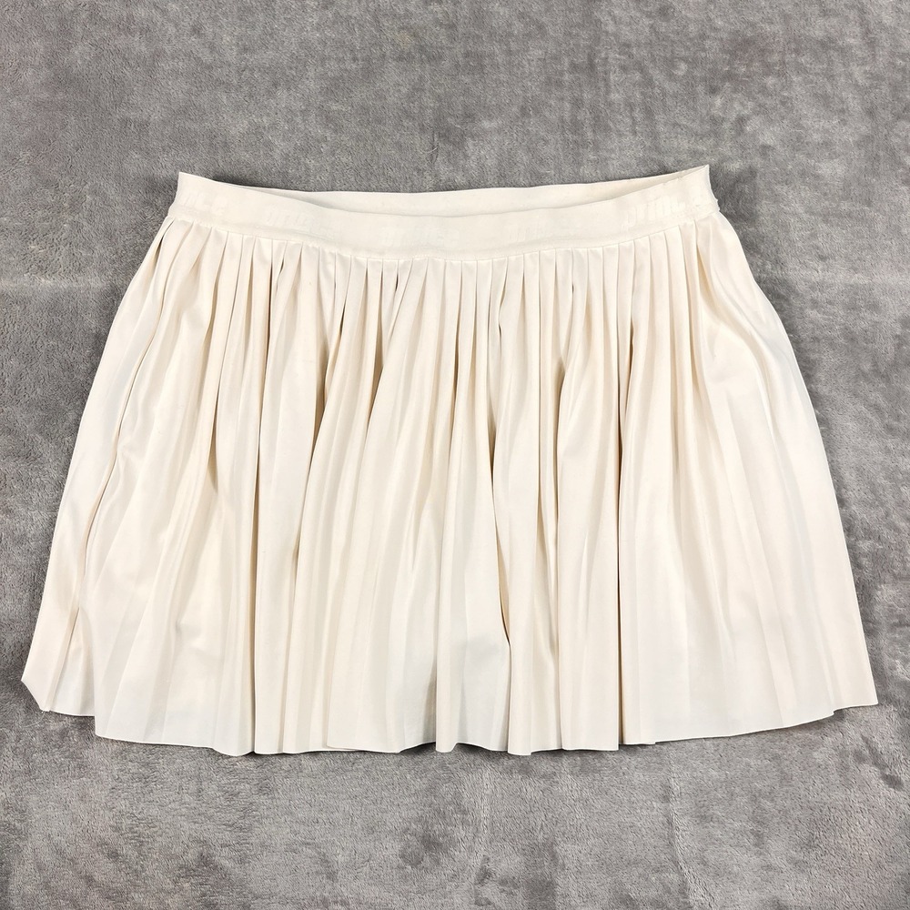 Prince Pickleball Cream Pleated Tennis Skirt